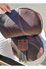 Dover Circuit Close Contact Saddle 17.5". Med. tree