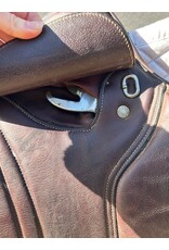 Dover Circuit Close Contact Saddle 17.5". Med. tree