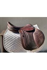 Dover Circuit Close Contact Saddle 17.5". Med. tree