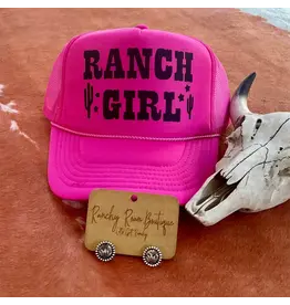 Ranchy Roan Ranch Girl Western Trucker Hat