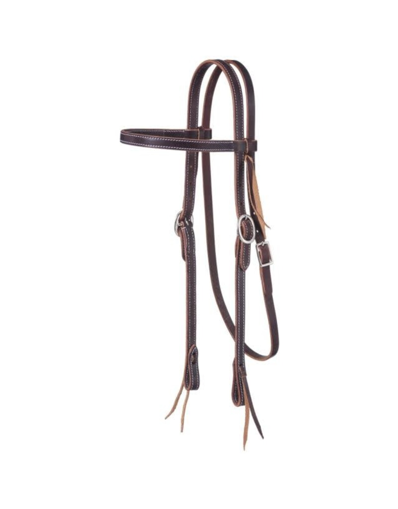 Royal King Latigo Leather Browband Headstall