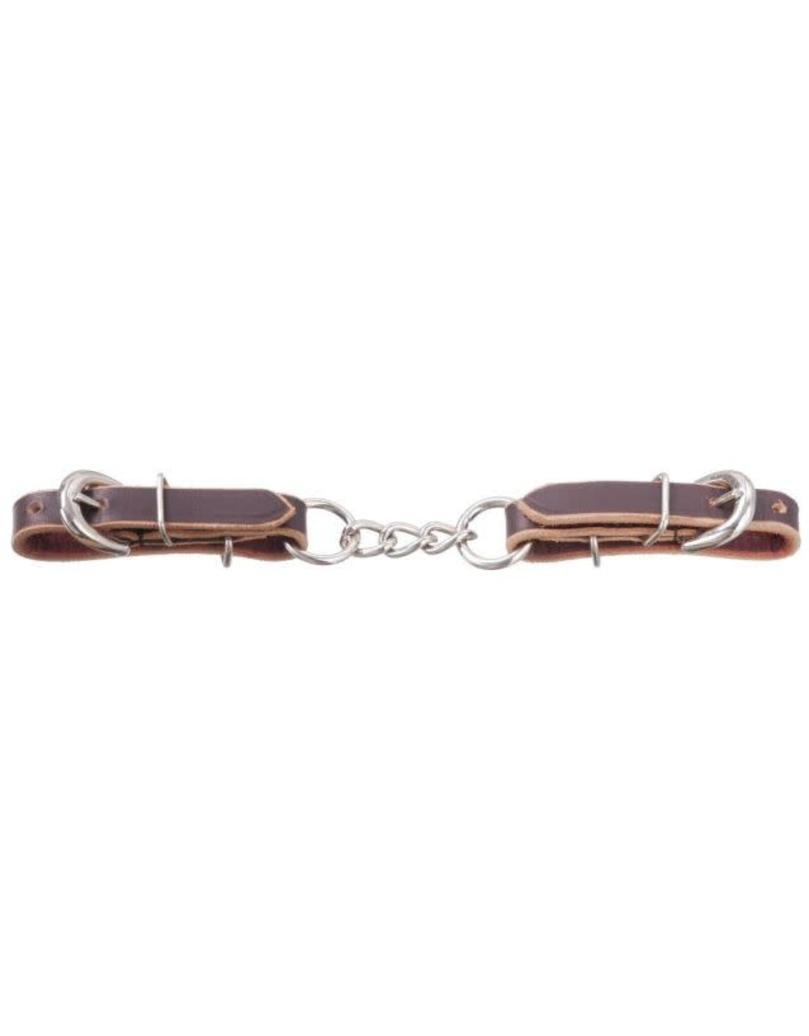 Tough 1 Leather 3 Link Curb Chain