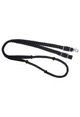 Tough 1 Deluxe Knotted Cord Roping Reins with Snap 8'