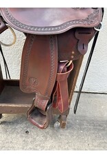 Circle Y Sheridan Flex 2 Trail sadddle 16" XW/Draft Tree