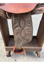 Big Horn Cordura Round Skirt Saddle 15" Medium Tree