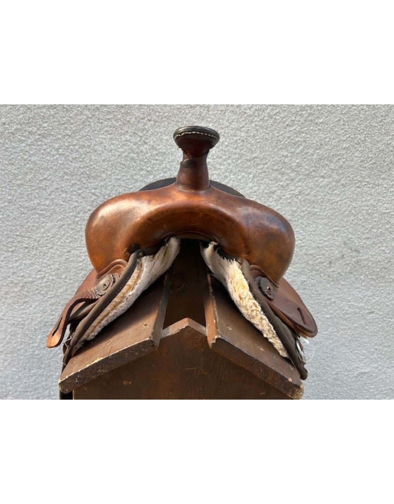 Big Horn Cordura Round Skirt Saddle 15" Medium Tree