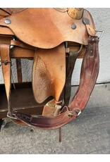 Ballard's Ranch Saddle 16.5" Seat Full Quarter Horse Bars