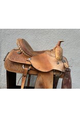 Ballard's Ranch Saddle 16.5" Seat Full Quarter Horse Bars