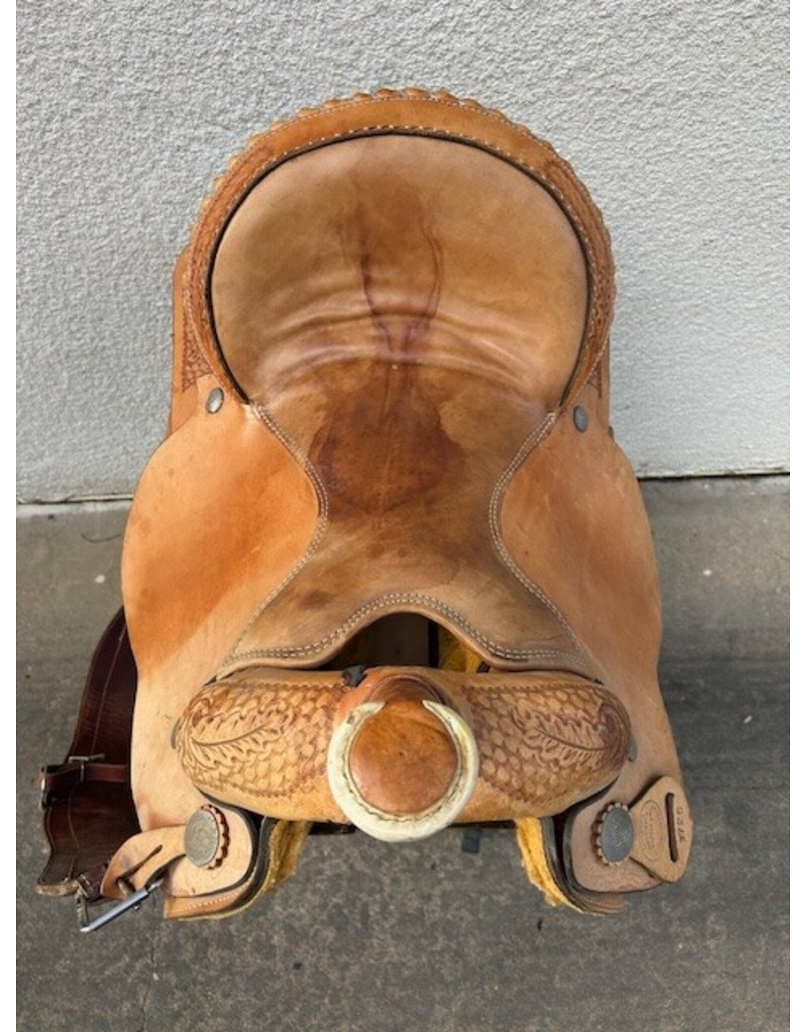 Ballard's Ranch Saddle 16.5" Seat Full Quarter Horse Bars