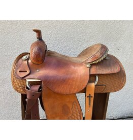 Corriente Barrel Saddle 16" Seat Full Quarter Horse Bars