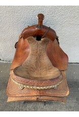 Corriente Barrel Saddle 16" Seat Full Quarter Horse Bars