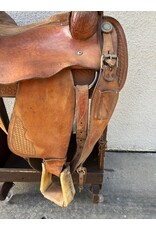 Corriente Barrel Saddle 16" Seat Full Quarter Horse Bars