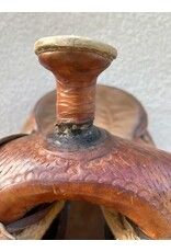 Corriente Barrel Saddle 16" Seat Full Quarter Horse Bars