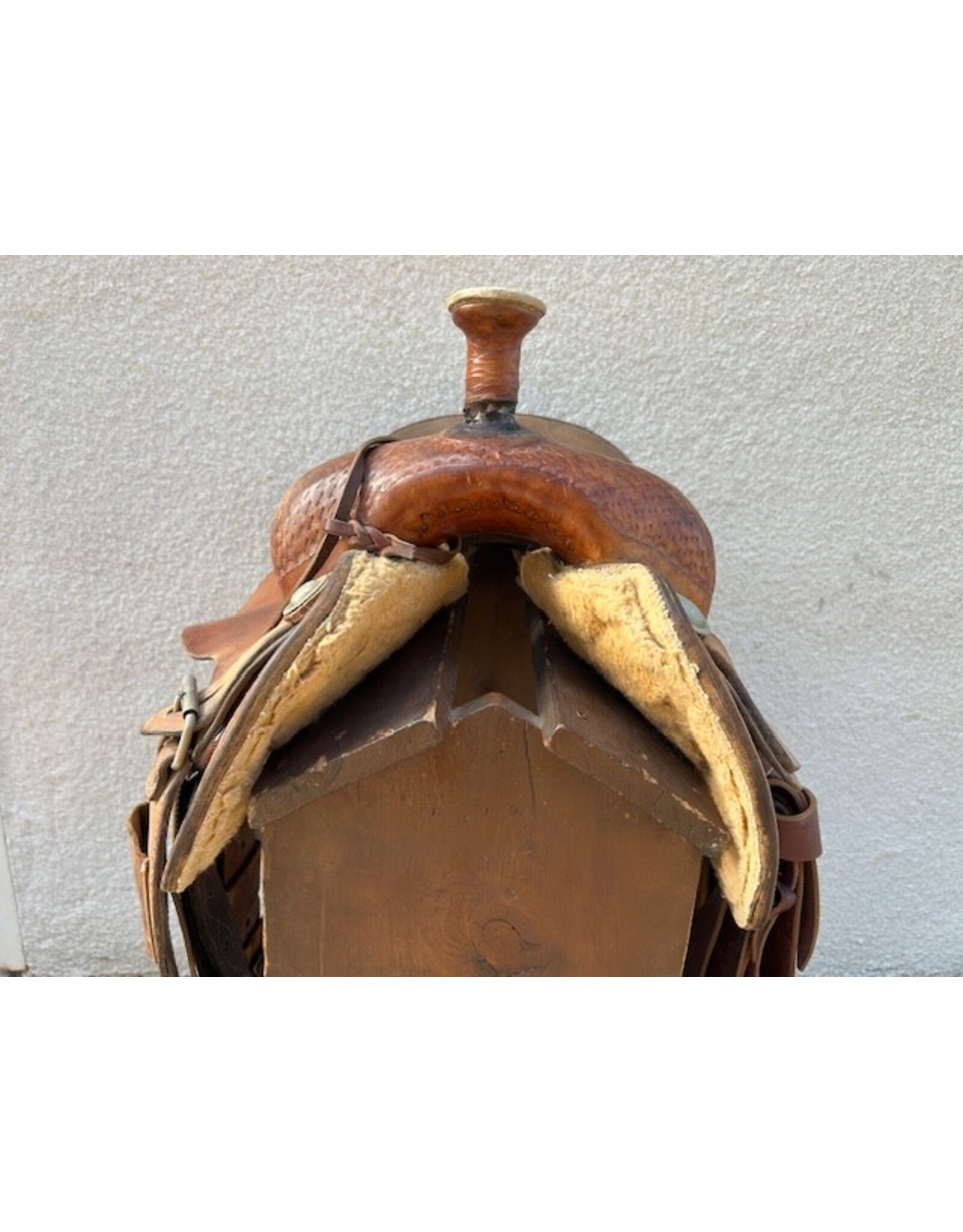 Corriente Barrel Saddle 16" Seat Full Quarter Horse Bars