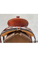 Dr. J Wade Tree Roper Saddle 16" Full Quarter Horse Bars