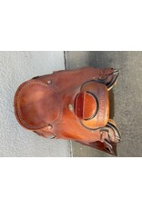 Dr. J Wade Tree Roper Saddle 16" Full Quarter Horse Bars