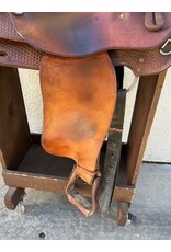 Court's Barrel Saddle 16" Seat FQHB