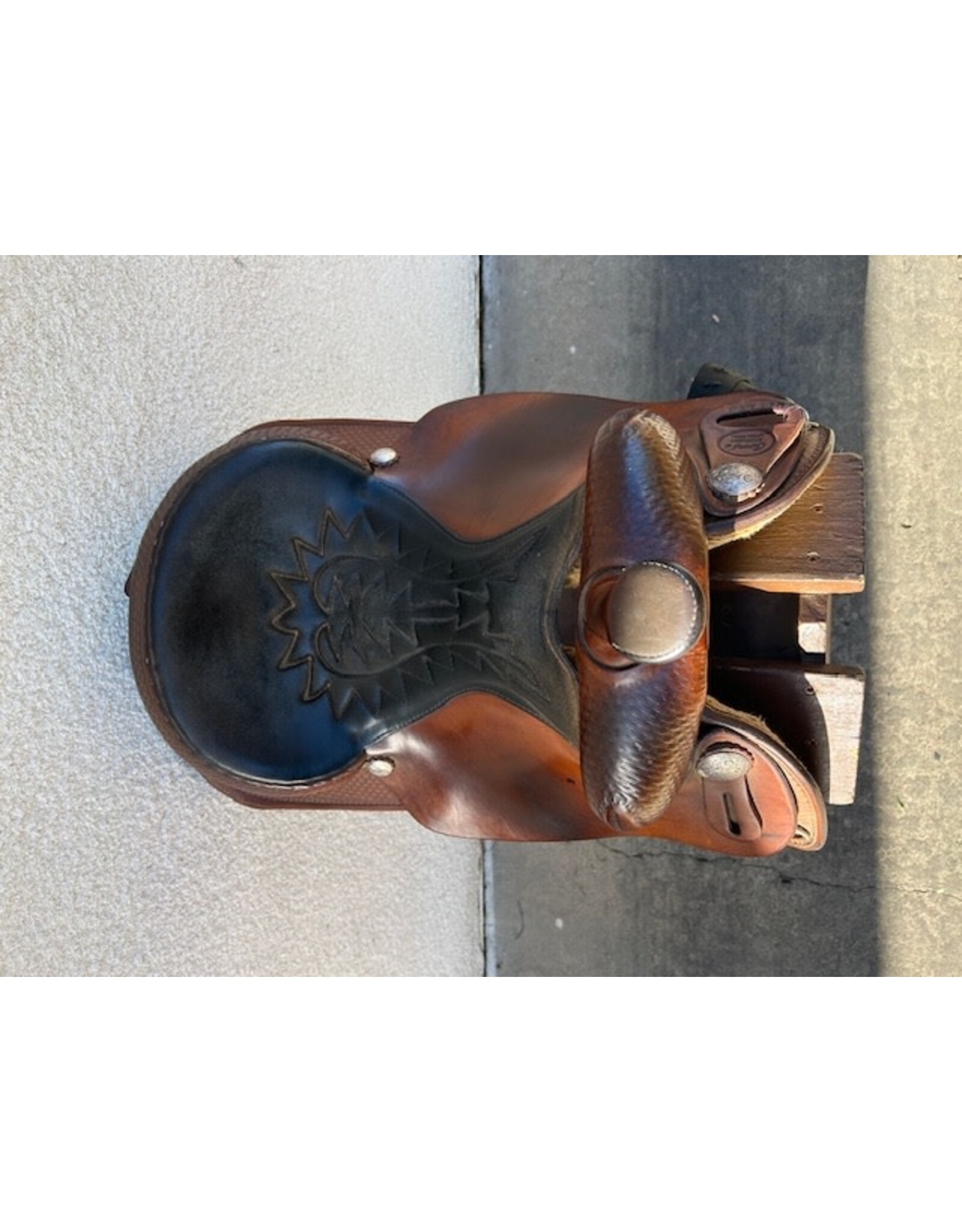 Court's Barrel Saddle 16" Seat FQHB
