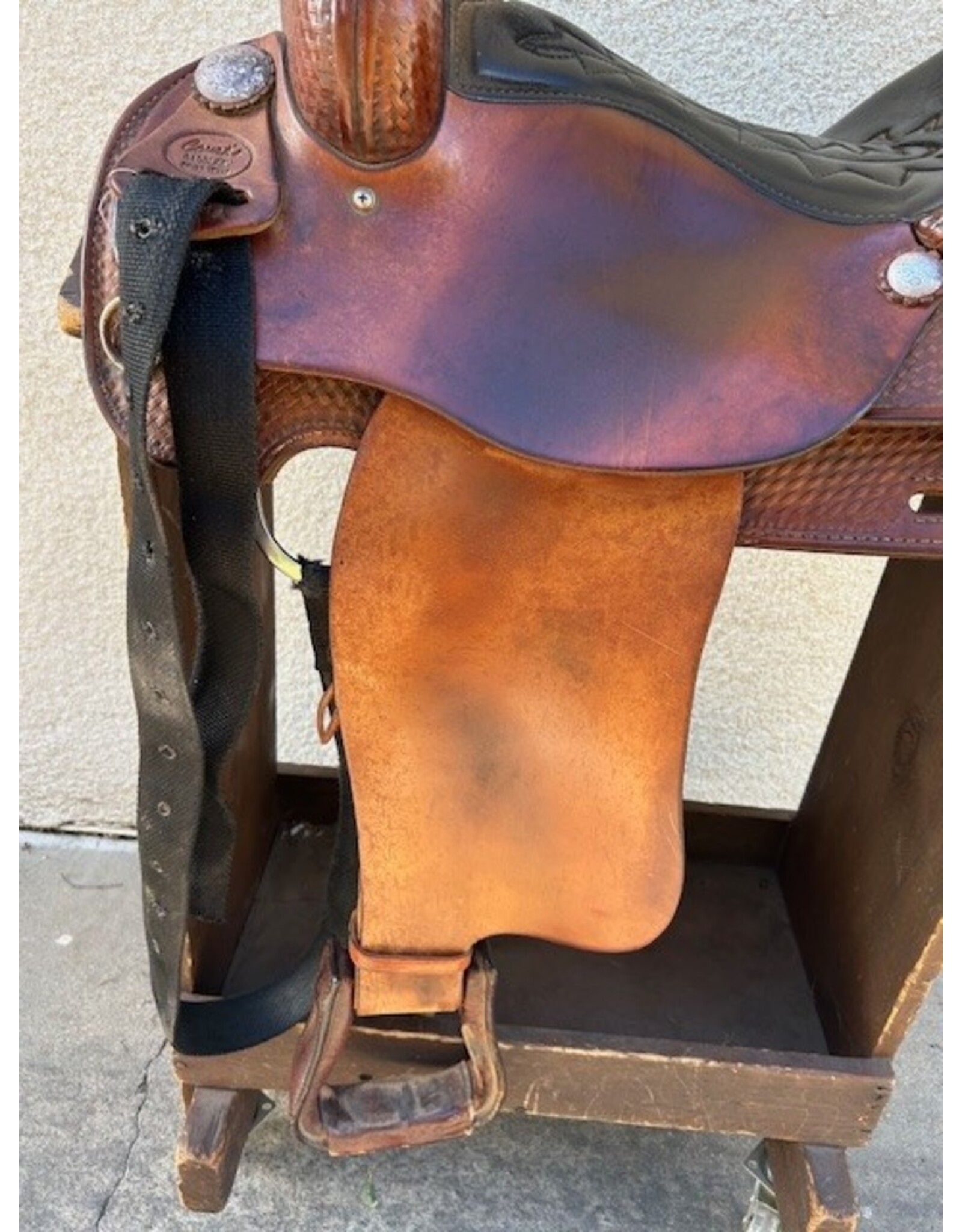 Court's Barrel Saddle 16" Seat FQHB