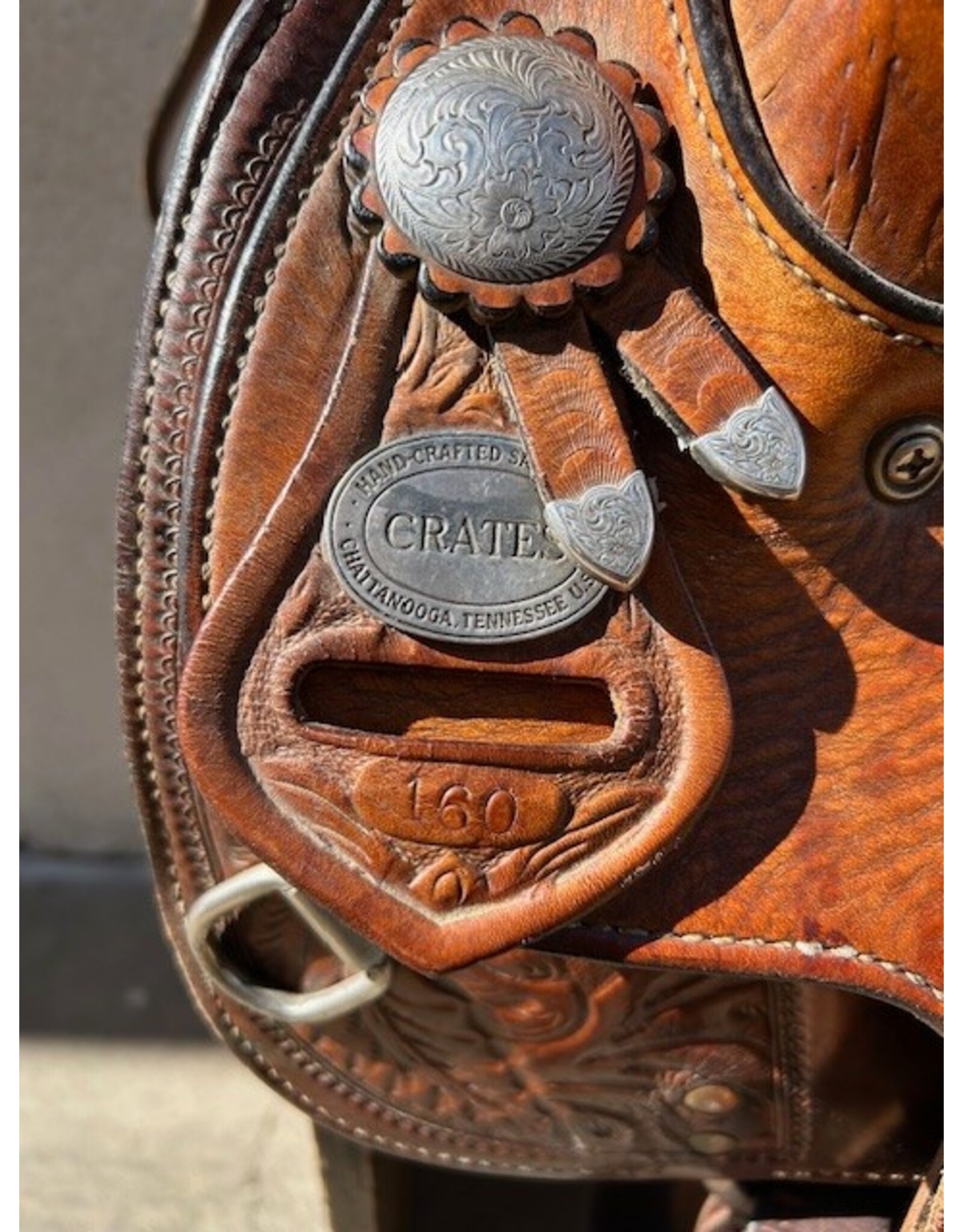 Crates Trail Saddle 15" Seat, FQHB