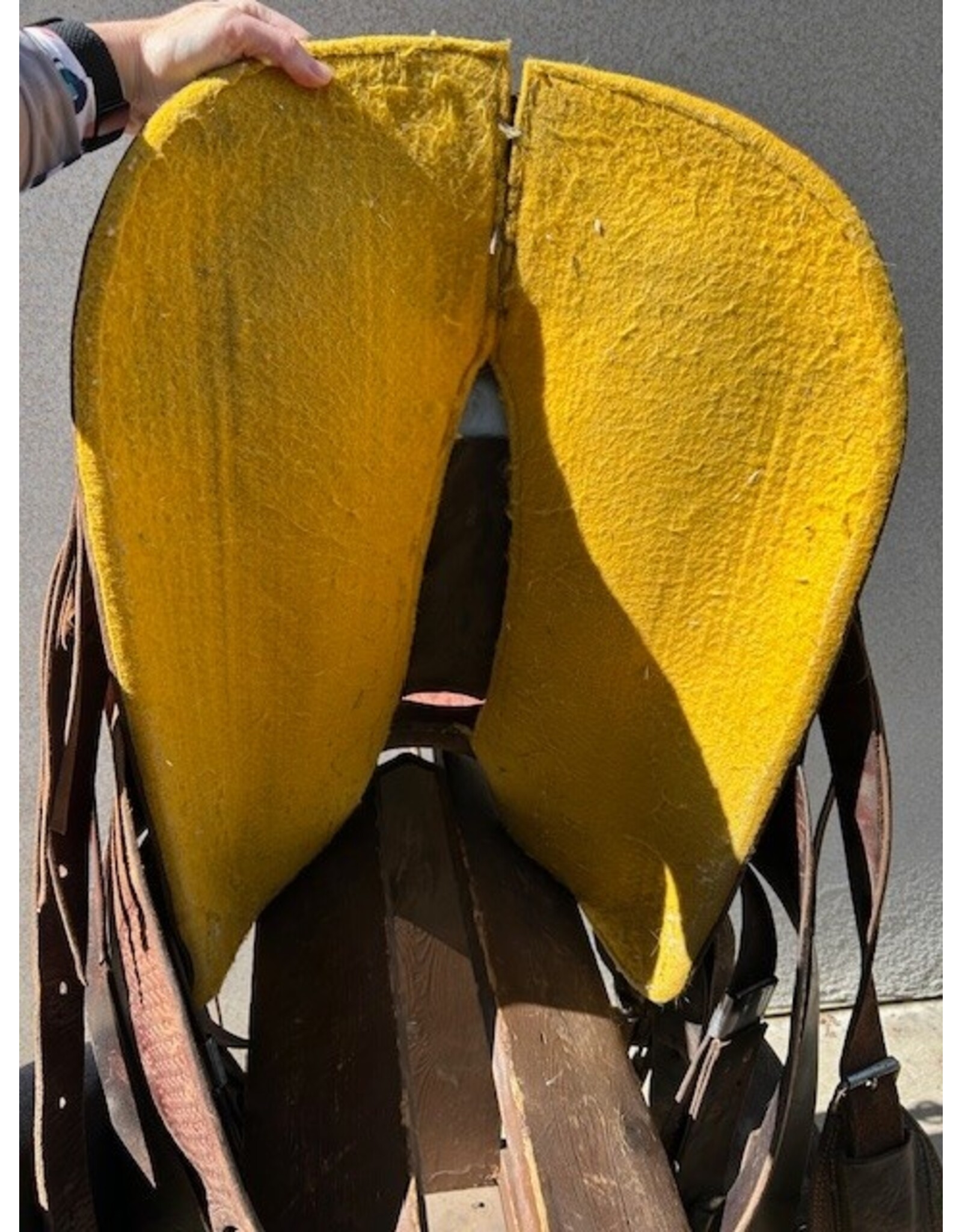 Ranch Saddle 16" Seat, FQHB