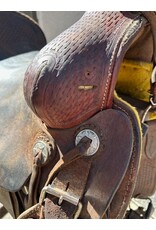Ranch Saddle 16" Seat, FQHB