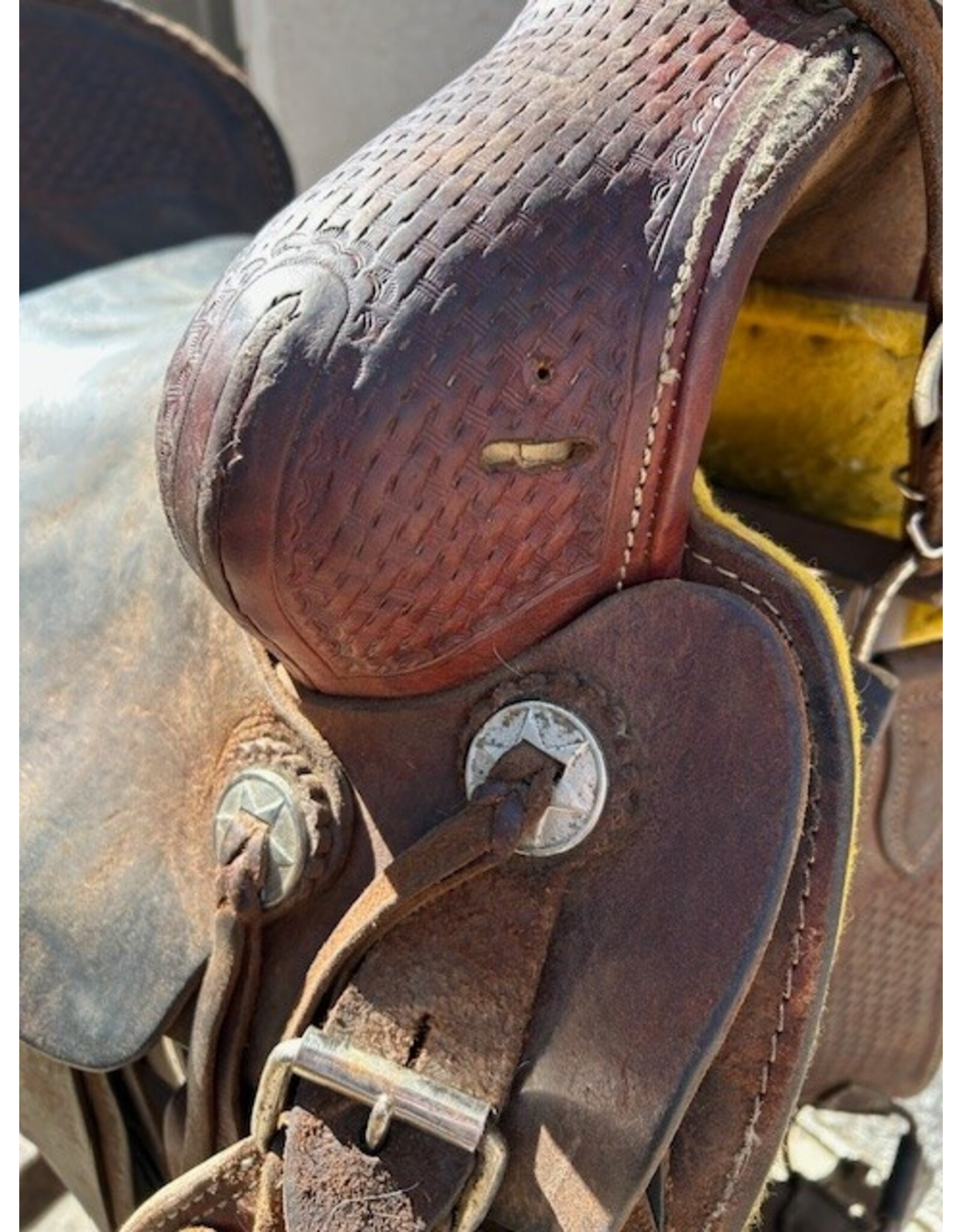 Ranch Saddle 16" Seat, FQHB