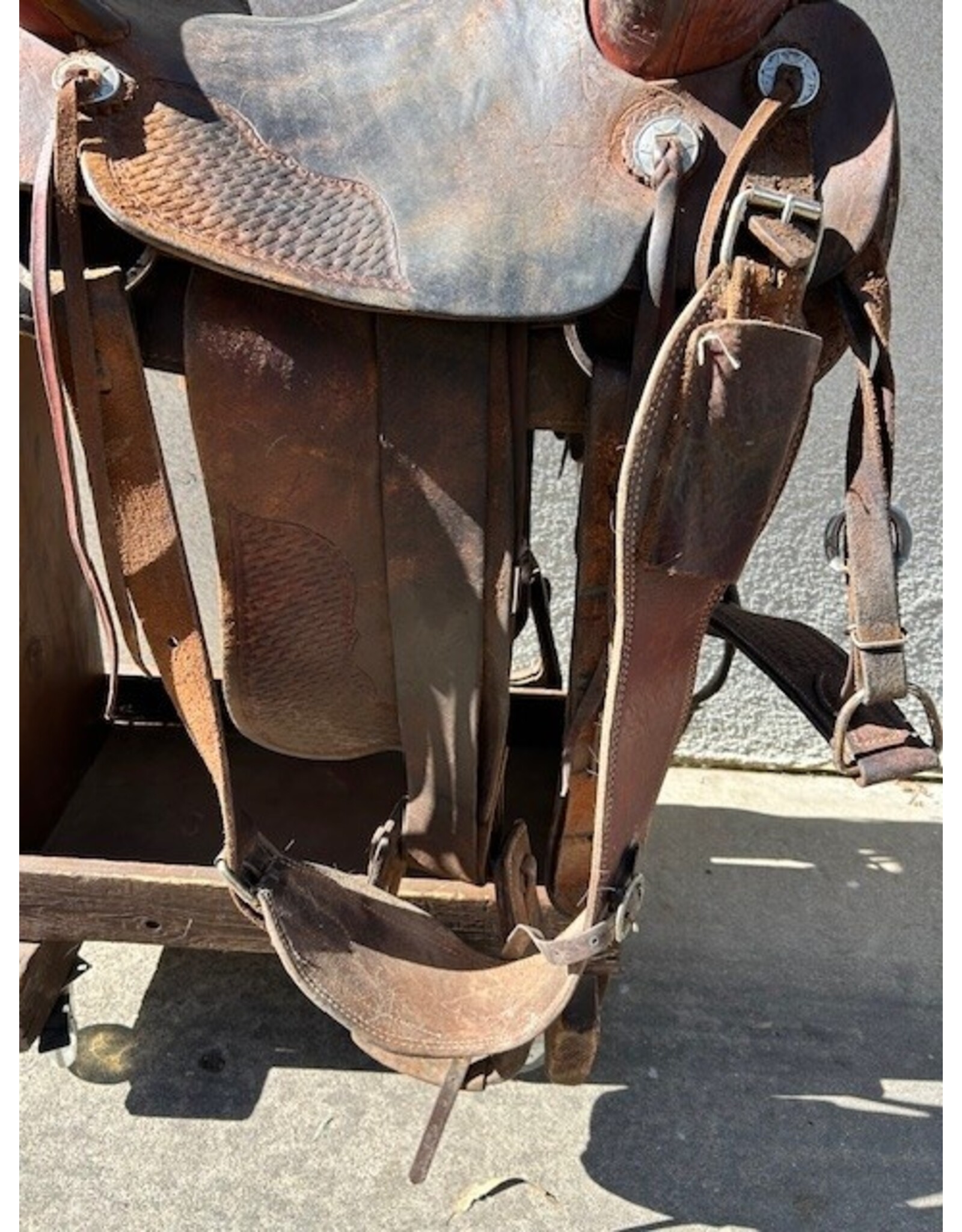 Ranch Saddle 16" Seat, FQHB