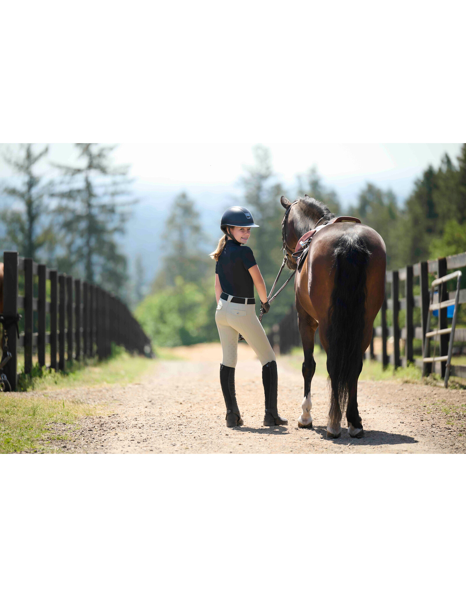 Kerrits Kids Free Motion Coolcore® Knee Patch Breech