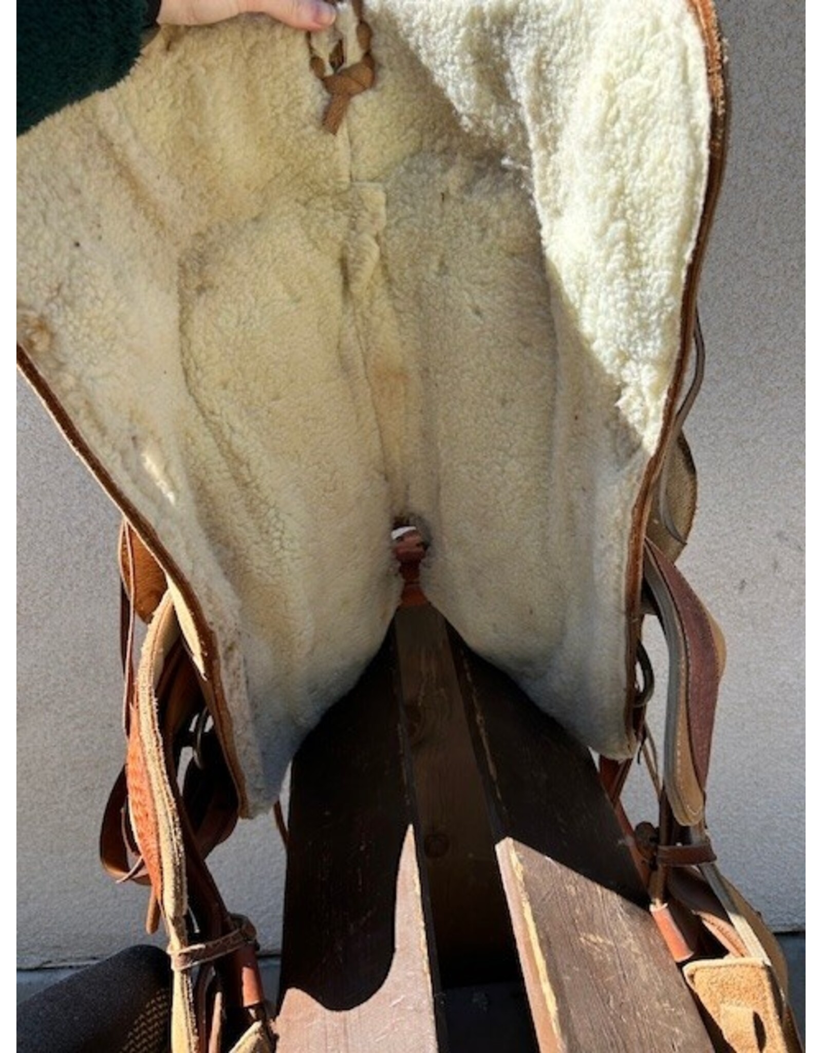 Western Trail Saddle 15" Seat, SQHB