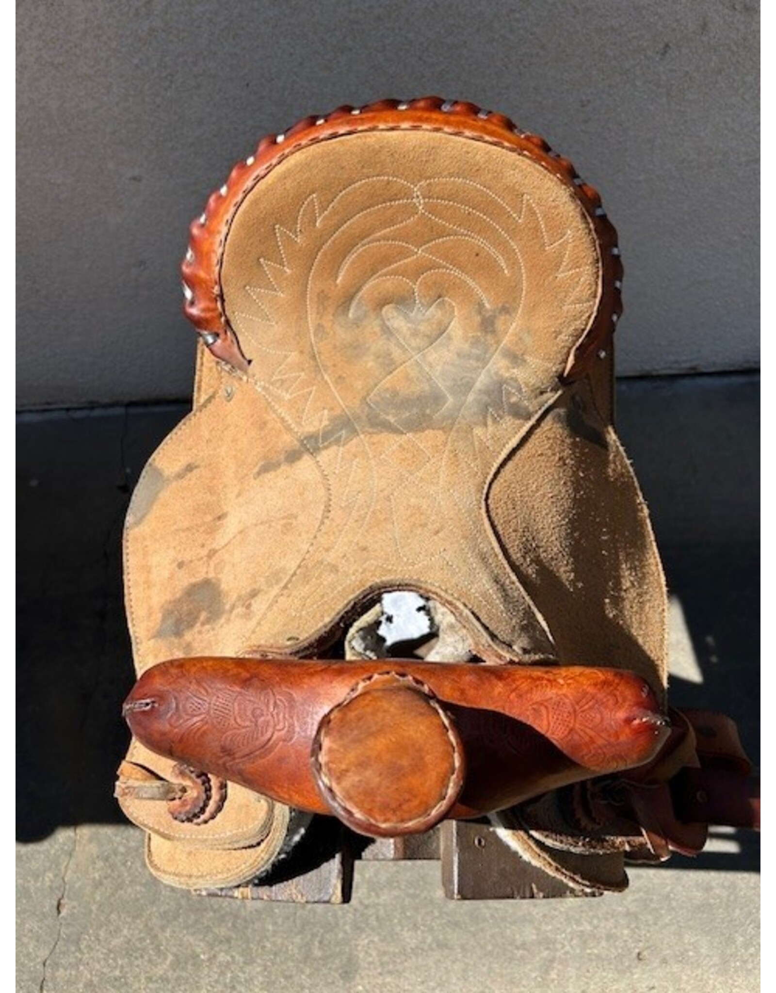 Western Trail Saddle 15" Seat, SQHB