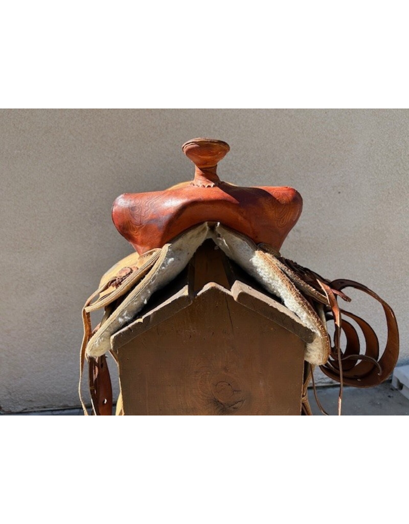 Western Trail Saddle 15" Seat, SQHB