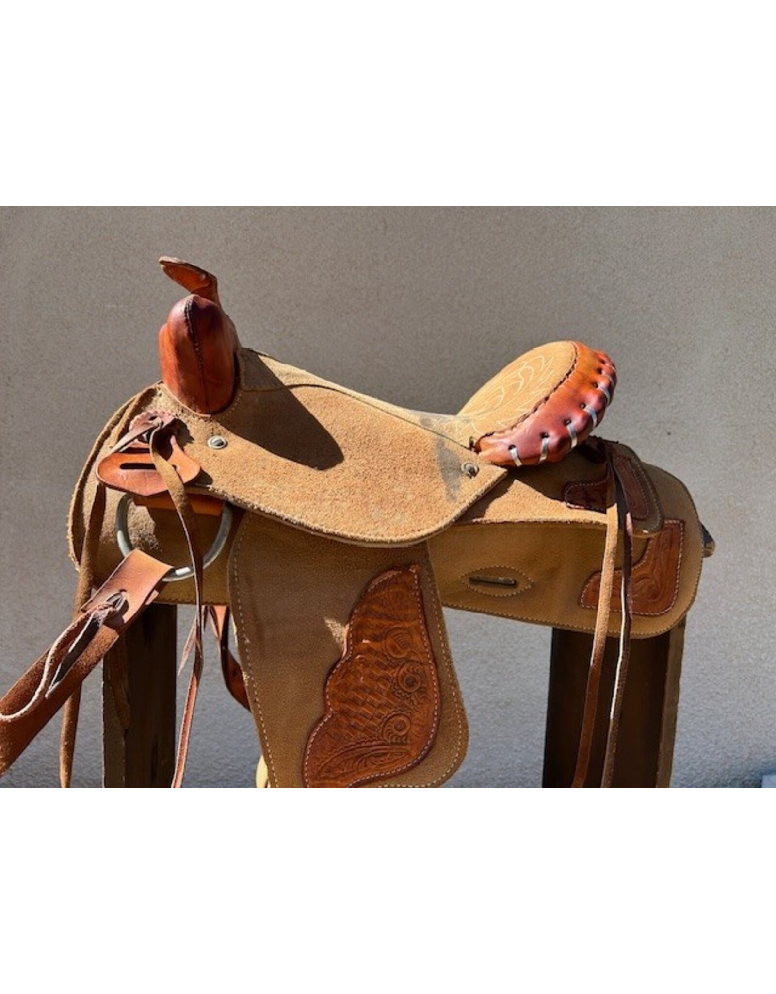 Western Trail Saddle 15" Seat, SQHB