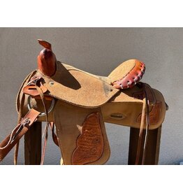Western Trail Saddle 15" Seat, SQHB