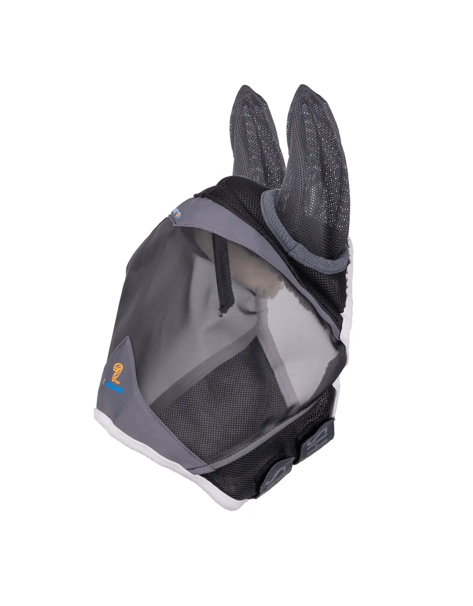 FlyGuard Pro Air Motion Fly Mask with Ears Grey