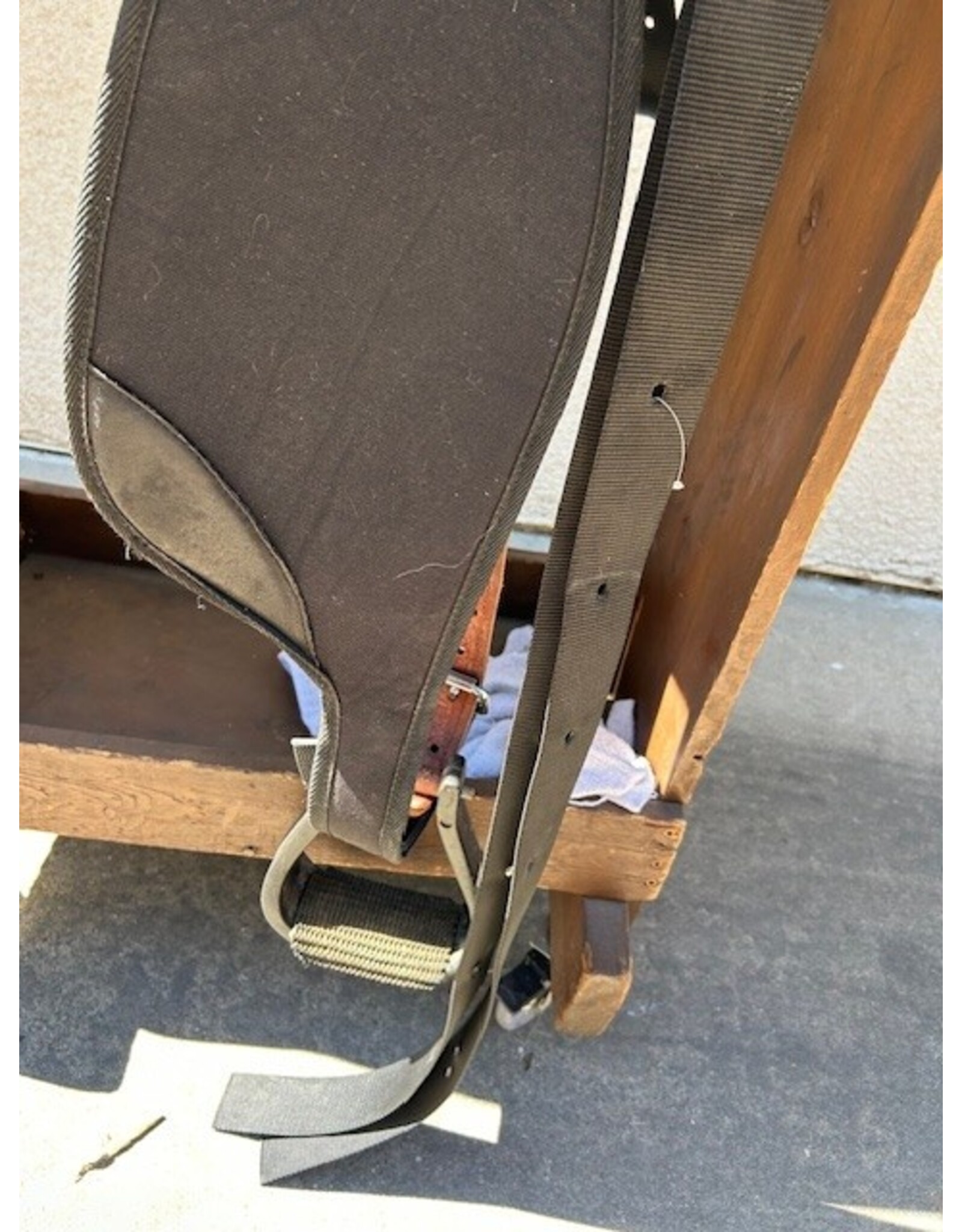 Abetta Synthetic 15" Seat, Wide tree