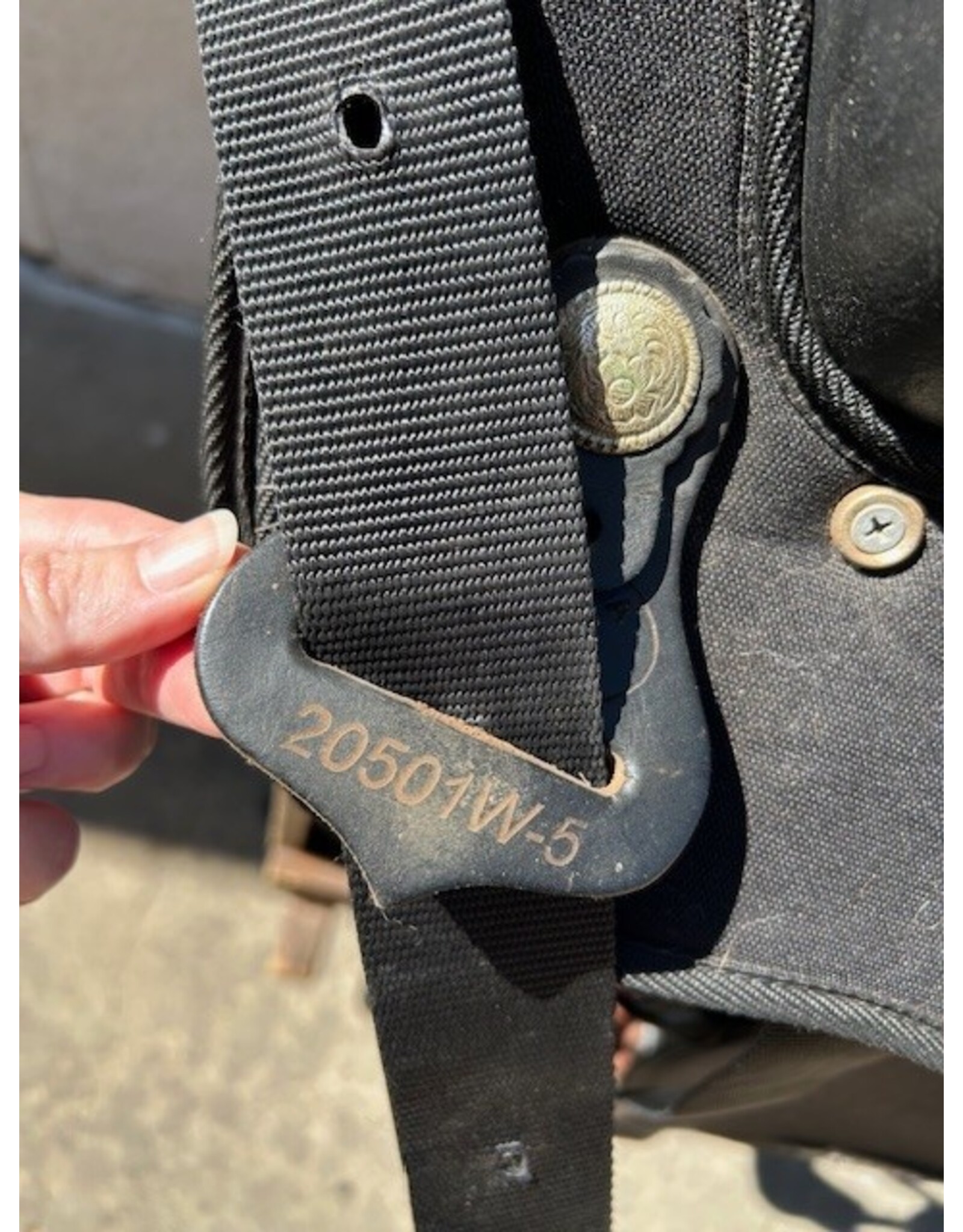 Abetta Synthetic 15" Seat, Wide tree