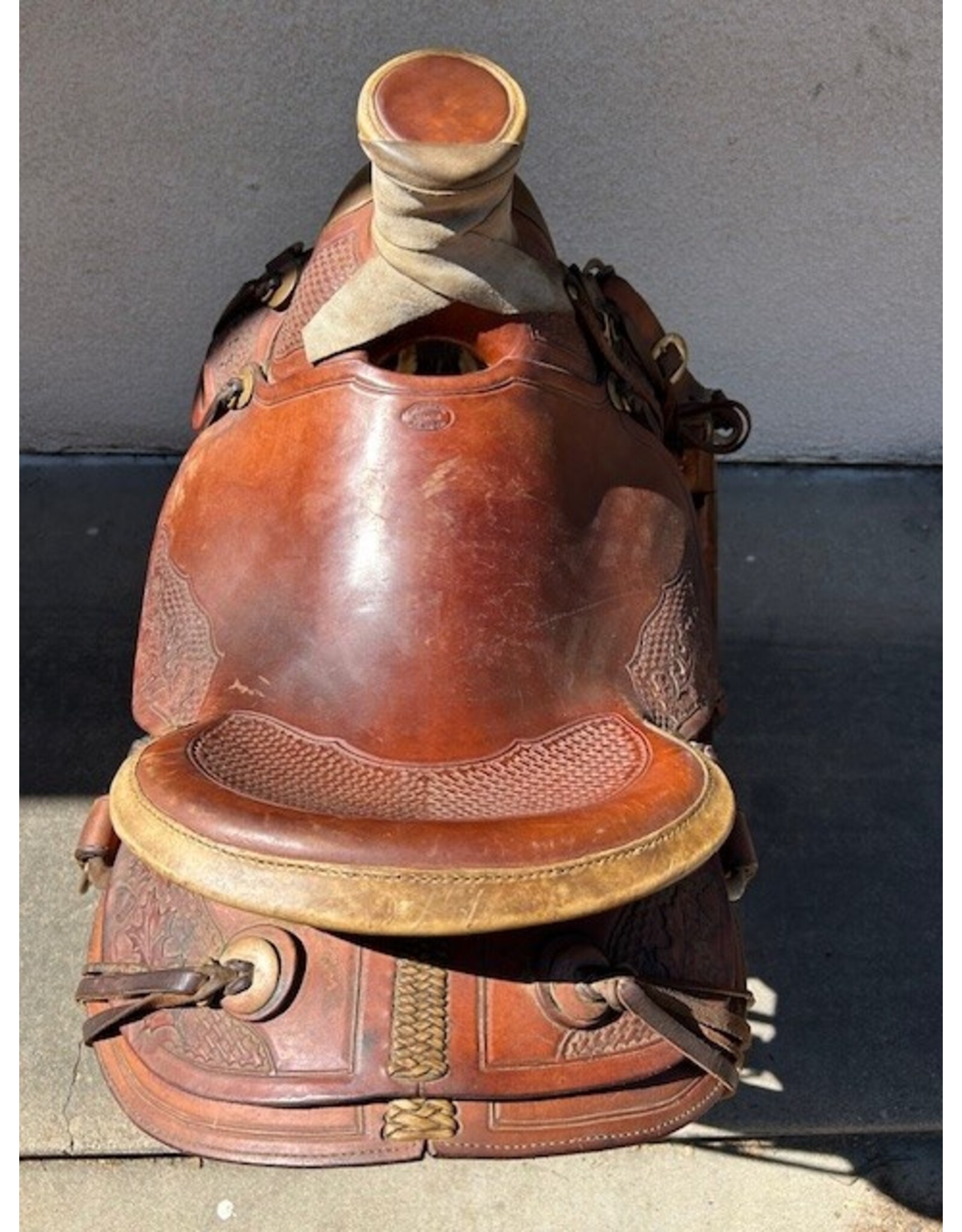 Dave Morrison/Wade Dave Morrison/Wade Saddle 16" Seat 7" Gullet  Full Qtr Horse Mar