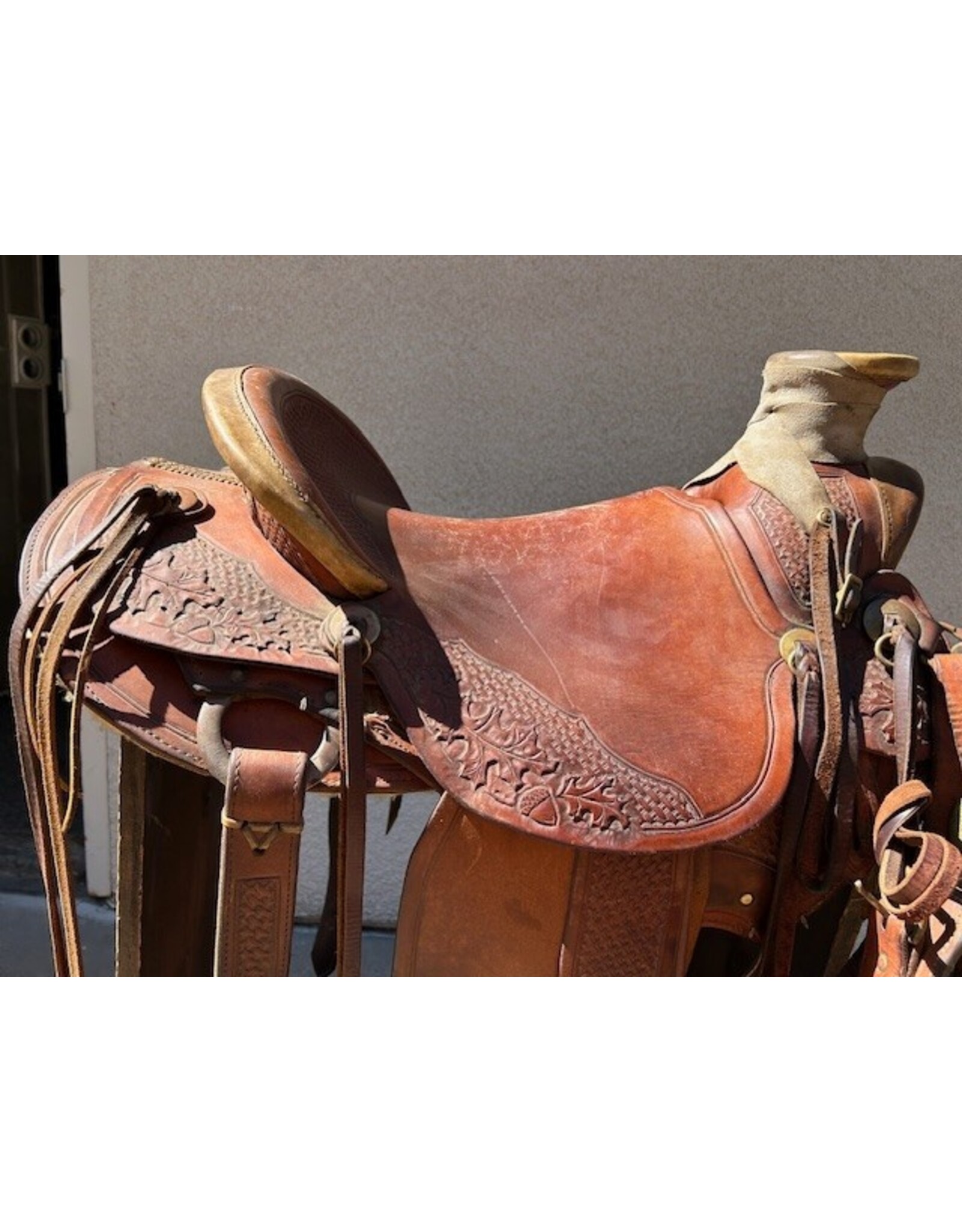 Dave Morrison/Wade Dave Morrison/Wade Saddle 16" Seat 7" Gullet  Full Qtr Horse Mar