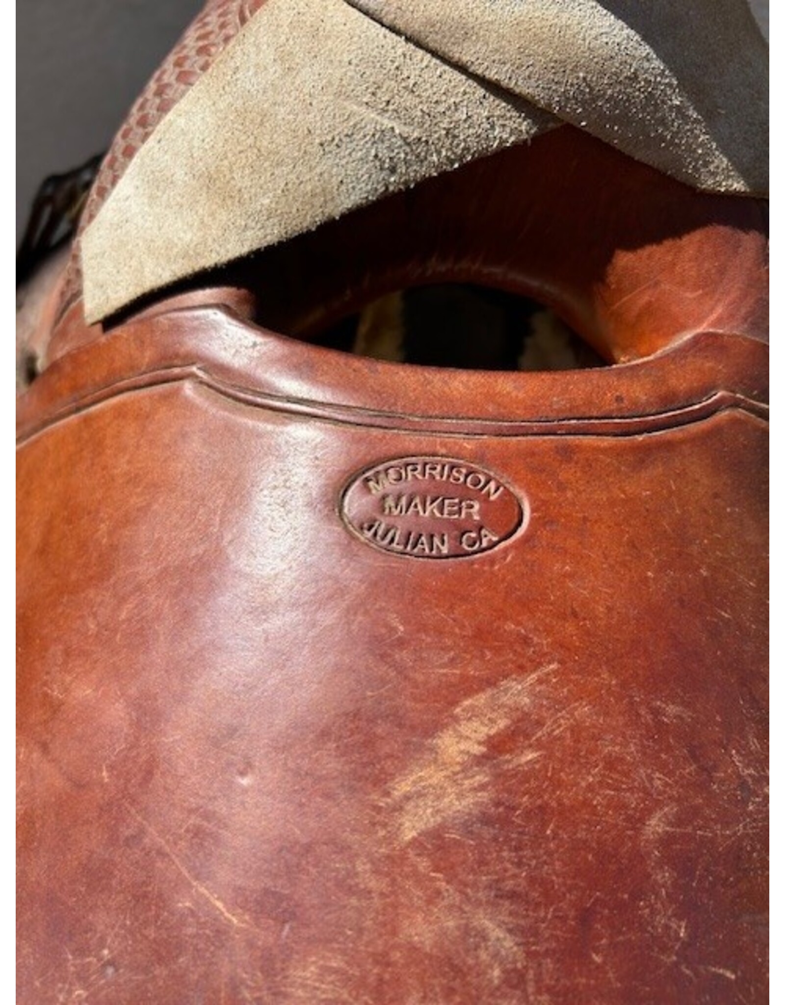 Dave Morrison/Wade Dave Morrison/Wade Saddle 16" Seat 7" Gullet  Full Qtr Horse Mar