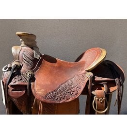 Dave Morrison/Wade Saddle 16" Seat 7" Gullet  Full Qtr Horse Mar