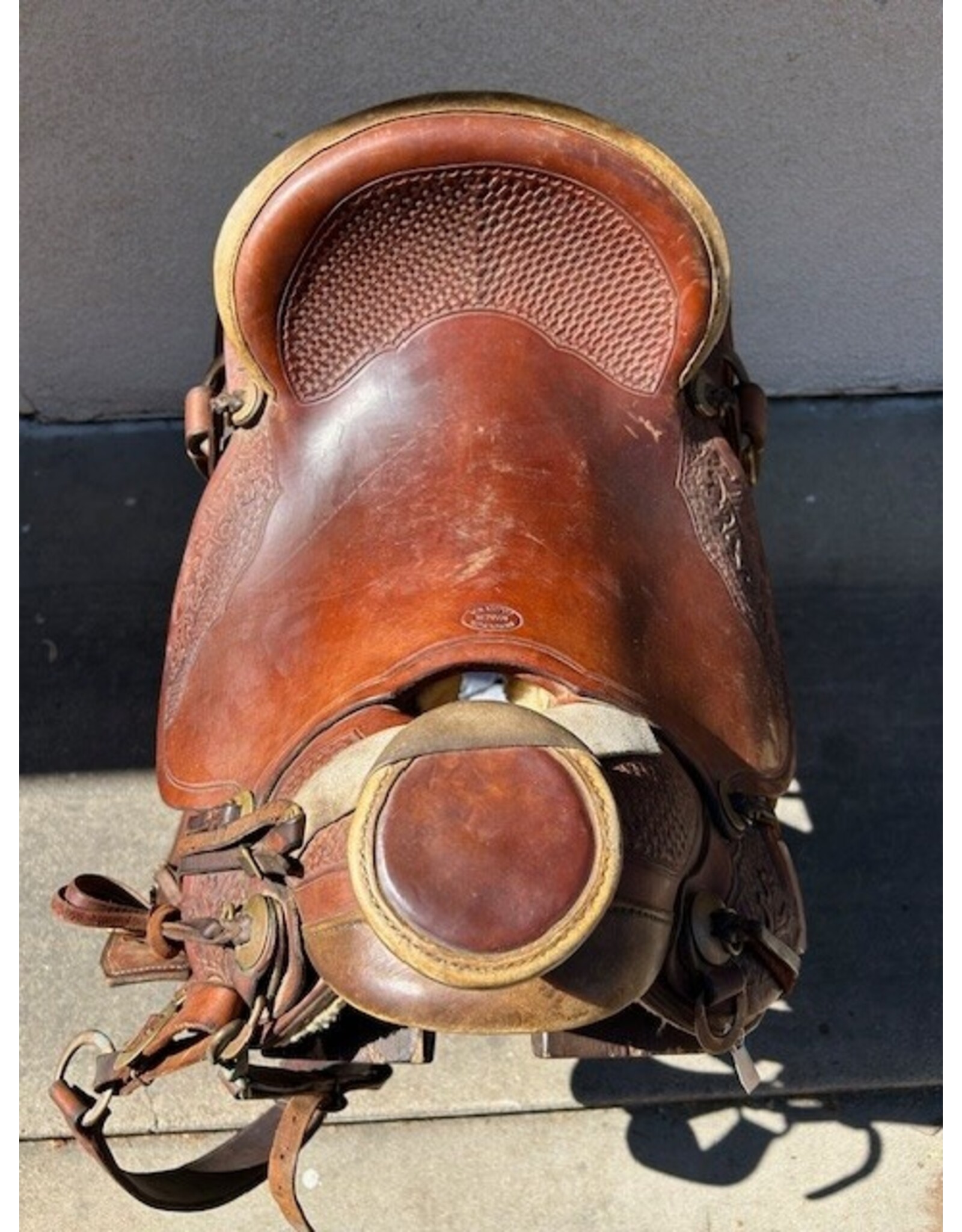 Dave Morrison/Wade Dave Morrison/Wade Saddle 16" Seat 7" Gullet  Full Qtr Horse Mar