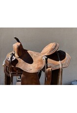 Western Barrel Saddle 16" Seat Full Quarter Horse Bars