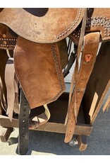 Western Barrel Saddle 16" Seat Full Quarter Horse Bars