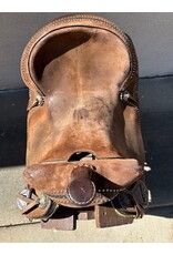 Western Barrel Saddle 16" Seat Full Quarter Horse Bars