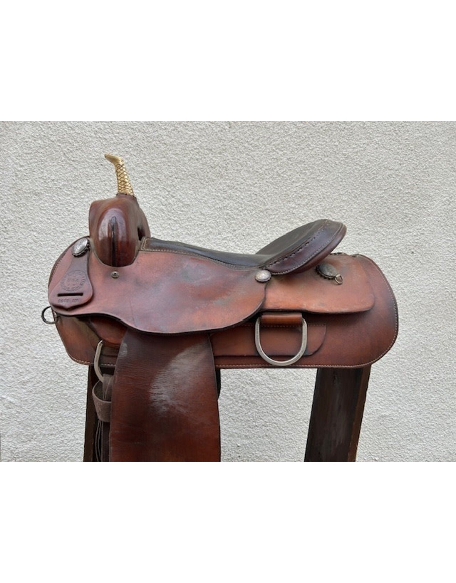 Lamb Saddle Co. 17" Seat, FQHB