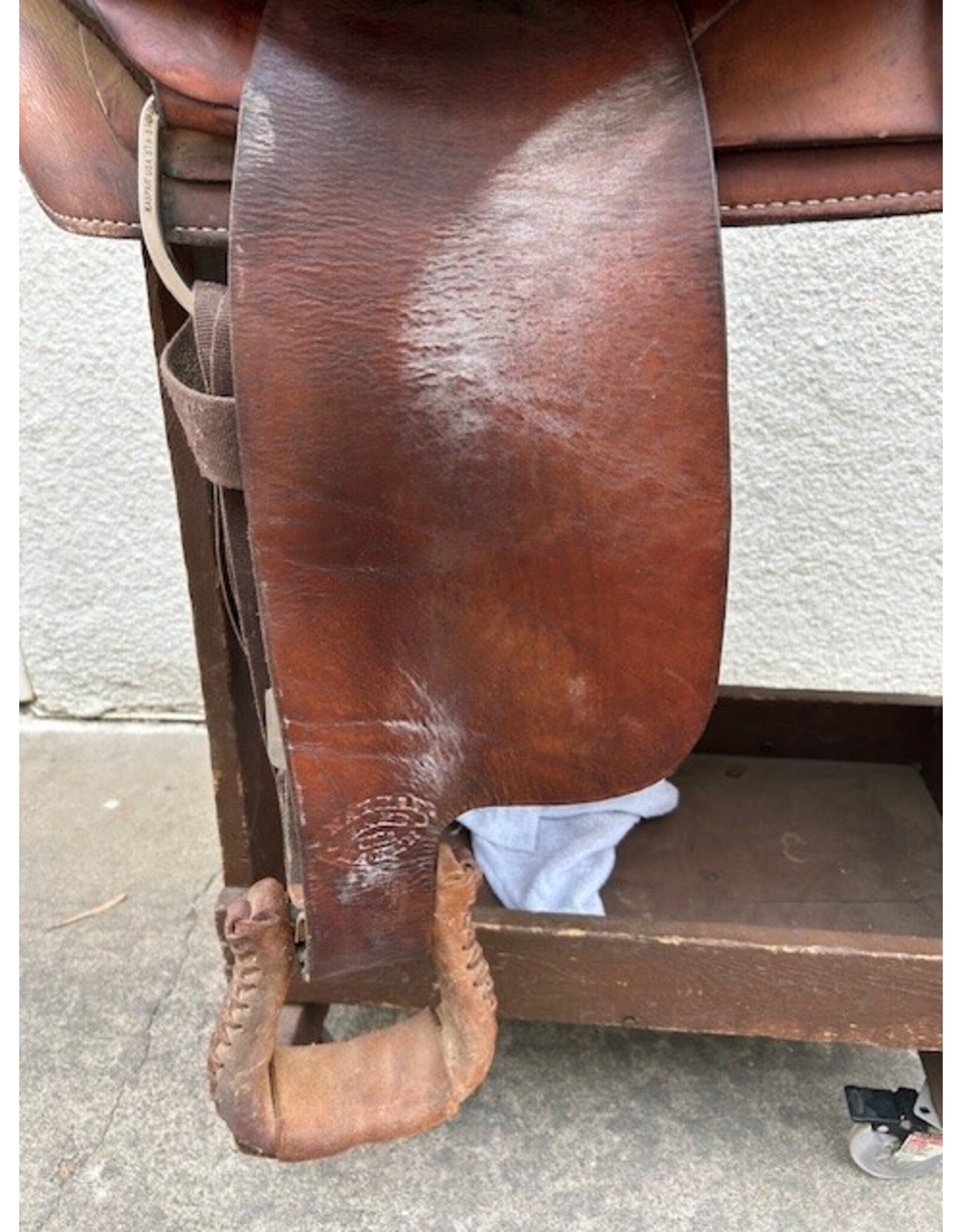 Lamb Saddle Co. 17" Seat, FQHB