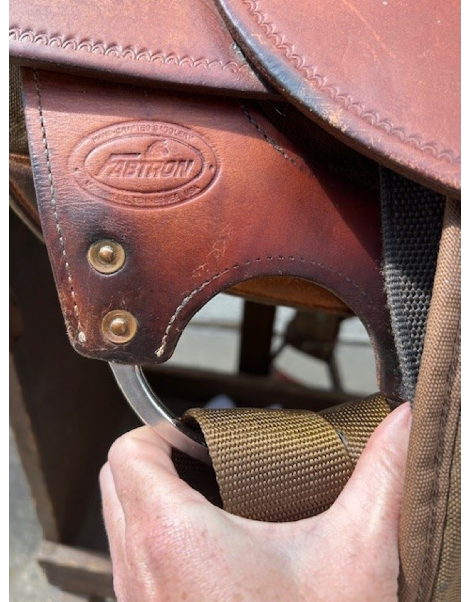 Fabtron Trail Saddle 15" FQHB