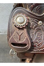 Circle Y Trail Saddle 15" Seat Arab Tree