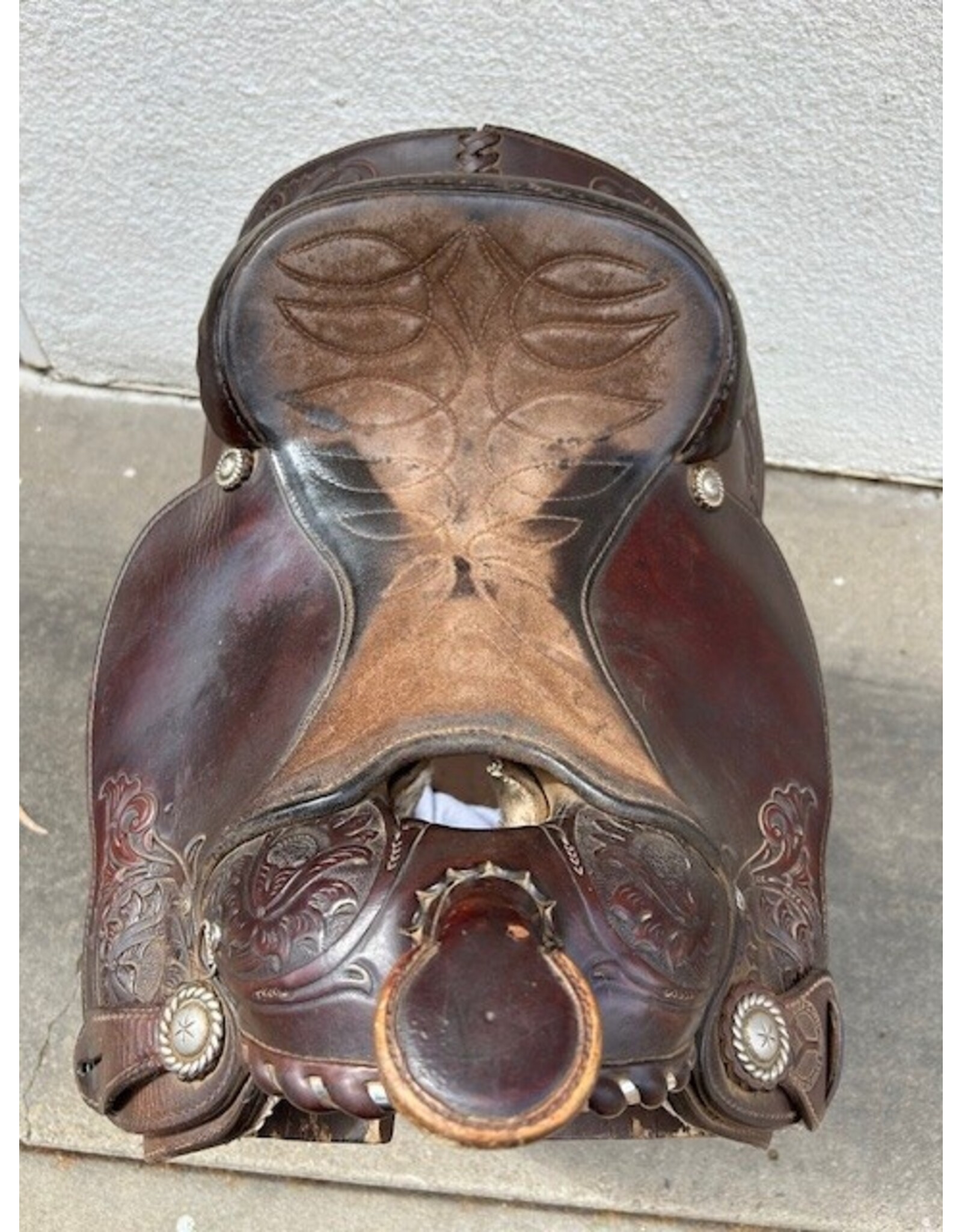 Circle Y Trail Saddle 15" Seat Arab Tree